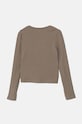 United Colors of Benetton longsleeve dziecięcy 39QFC10K5.G.Seasonal brązowy AW24