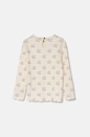 Детский лонгслив United Colors of Benetton 36LKG10FF.P.Seasonal бежевый AW24