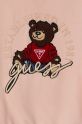 Дівчинка Дитяча бавовняна кофта Guess H4BJ07.KAX73.G.9BYH рожевий