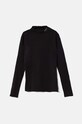 Дитячий лонгслів Pepe Jeans VANESSA з еластаном чорний PG503100