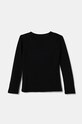 Pepe Jeans longsleeve din bumbac pentru copii TIANNE PG503107 negru AW24
