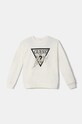 Детская хлопковая кофта Guess без капюшона бежевый J4BQ04.KAV34.9BYH