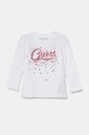 Guess longsleeve dziecięcy z elastanem biały K4BI02.J1314.9BYH