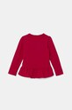 Guess longsleeve dziecięcy K4BI17.J1314.9BYH różowy AW24