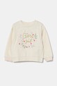 Detská bavlnená mikina Guess bavlna béžová K4BQ08.KAX74.9BYH