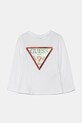 Детский лонгслив Guess аппликация белый K4RI30.K6YW1.9BYH