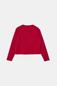 Хлопковый детский лонгслив Guess J4BI10.I3Z14.9BYH розовый AW24