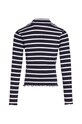 Fete Tommy Hilfiger longsleeve copii KG0KG08174.9BYH. bleumarin