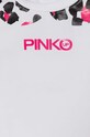 Fete Pinko Up longsleeve copii F4PIBGTH195 alb