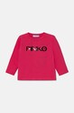 Pinko Up longsleeve dziecięcy z elastanem różowy F4PIBGTH204