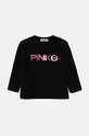 Детский лонгслив Pinko Up с эластаном чёрный F4PIBGTH204