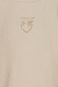 Djevojčice Dječja majica dugih rukava Pinko Up F4PIBGTN148 bež