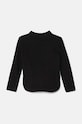 Pinko Up longsleeve copii F4PIBGTN148 negru AW24