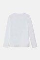 Pinko Up longsleeve copii F4PIJGTH054 alb AW24