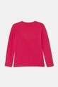 Хлопковый детский лонгслив Pinko Up F4PIJGTH151 розовый AW24