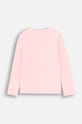 Coccodrillo longsleeve dziecięcy ZC4143102VGA różowy AW24