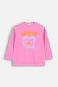 Coccodrillo longsleeve dziecięcy z elastanem różowy ZC4143105VGA