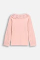 Coccodrillo longsleeve dziecięcy ZC4143103RGK różowy AW24
