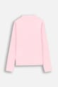Coccodrillo longsleeve dziecięcy ZC4143901CGK różowy AW24