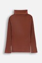 Coccodrillo longsleeve dziecięcy ZC4143901RGJ brązowy AW24