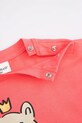 Fete Coccodrillo longsleeve din bumbac pentru copii ZC4143101HGN roz