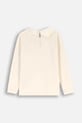 Coccodrillo longsleeve din bumbac pentru copii ZC4143101EJG bej AW24