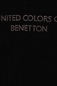 Fete United Colors of Benetton longsleeve din bumbac pentru copii 3I1XC10JS.G.Seasonal negru