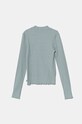 United Colors of Benetton longsleeve copii 3F1AC203O.G.Seasonal verde AW24