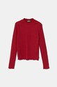 United Colors of Benetton longsleeve copii uni burgundia 3F1AC203O.G.Seasonal
