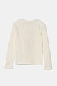 Хлопковый детский лонгслив United Colors of Benetton 3ATNC10ML.G.Seasonal бежевый AW24