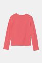 United Colors of Benetton longsleeve bawełniany dziecięcy 3ATNC10ML.G.Seasonal różowy AW24