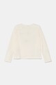 United Colors of Benetton longsleeve bawełniany dziecięcy 3ATNG10GA.P.Seasonal beżowy AW24