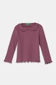 United Colors of Benetton maglietta a maniche lunghe per bambini tessuto elasticizzato violetto 3F1AG10H6.P.Seasonal