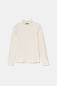 United Colors of Benetton longsleeve bawełniany dziecięcy bawełna beżowy 3AOUC201O.G.G.Seasonal