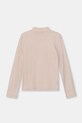 Дитячий бавовняний лонгслів United Colors of Benetton 3AOUC201O.G.G.Seasonal рожевий AW24