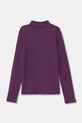 United Colors of Benetton longsleeve din bumbac pentru copii 3AOUC201O.G.G.Seasonal violet AW24
