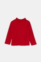 Хлопковый детский лонгслив United Colors of Benetton 3AOUG2008.P.Reproposed красный AW24