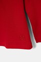 Fete United Colors of Benetton longsleeve din bumbac pentru copii 3AOUG2008.P.Reproposed rosu