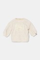 Μπλούζα μωρού United Colors of Benetton μακρύ μπεζ 36D3A105K.W.Seasonal