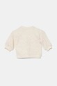 Μπλούζα μωρού United Colors of Benetton 36D3A105K.W.Seasonal μπεζ AW24