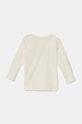 Бавовняний лонгслів для немовлят United Colors of Benetton 3ATNA105F.G.W.Seasonal бежевий AW24