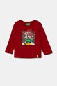 Хлопковый детский лонгслив United Colors of Benetton хлопок красный 3ATNG10GQ.P.Seasonal