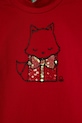Девочка Лонгслив United Colors of Benetton 3Q8DG10GG.P.Seasonal красный