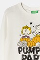 Девочка Хлопковый детский лонгслив United Colors of Benetton 3VR5C10OQ.G.Seasonal белый