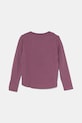 Хлопковый детский лонгслив United Colors of Benetton 3VR5C10OQ.G.Seasonal фиолетовой AW24