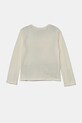 Хлопковый детский лонгслив United Colors of Benetton 3VR5C10OJ.G.Seasonal бежевый AW24