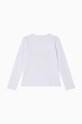 Patrizia Pepe longsleeve copii J061 7M0867 alb AW24