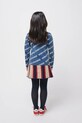 Bobo Choses longsleeve din bumbac pentru copii albastru 224TC002
