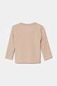 Детский лонгслив Calvin Klein Jeans IN0IN00005.9BYH бежевый AW24
