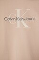 Хлопчик Дитячий лонгслів Calvin Klein Jeans IN0IN00005.9BYH бежевий